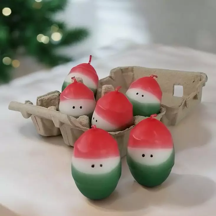 Tonttu-kynttilä 6 pakkaus - Muut - 14016TO-6 - 1