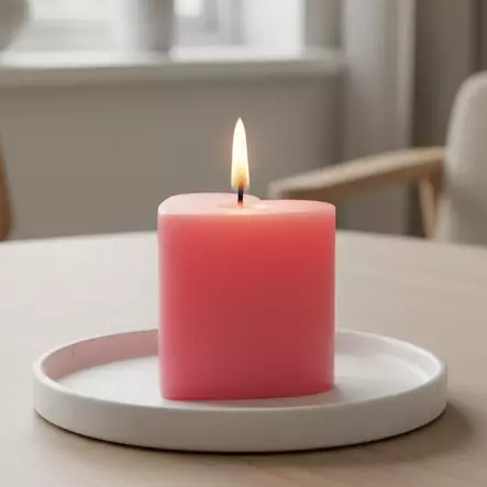 Sydänkynttilä, raparperi - Sydänkynttilät - 1410807 - 1