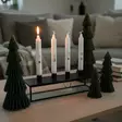 Adventtikruunukynttilät, vihreät numerot ja koristeet 4 kpl/pkt - Adventtikynttilät - 29013-ad-17 - 6