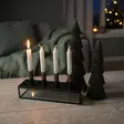 Dip dye Adventti -kruunukynttiläpakkaus, sammal 4kpl/pkt - Adventtikynttilät - 19013-ad-17 - 10