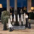 Dip dye Adventti -kruunukynttiläpakkaus, sammal 4kpl/pkt - Adventtikynttilät - 19013-ad-17 - 7