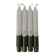 Dip dye Adventti -kruunukynttiläpakkaus, sammal 4kpl/pkt - Adventtikynttilät - 19013-ad-17 - 8