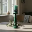 Kynttilänjalka, havunvihreä - Kynttilänjalat pöytäkynttilöille - 395187 - 3
