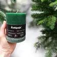 Läpivärjätty tuoksukynttilä 10cm, Kuusipuu - Tuoksukynttilät - 2000467 - 3