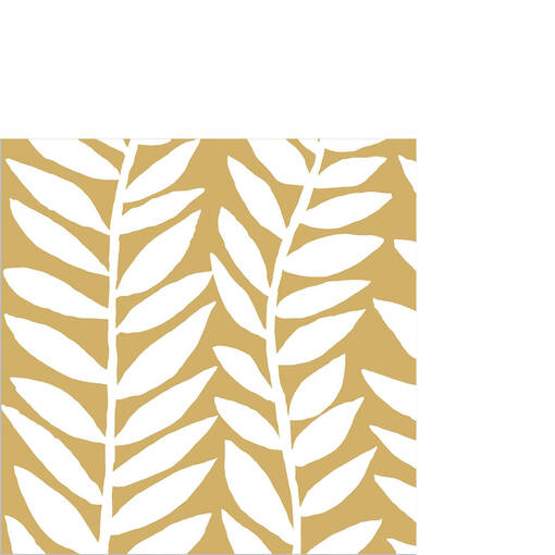 Servietti Botanique d´Or Napkin 25x25 cm - Servietit - 9140-125001327 - 1