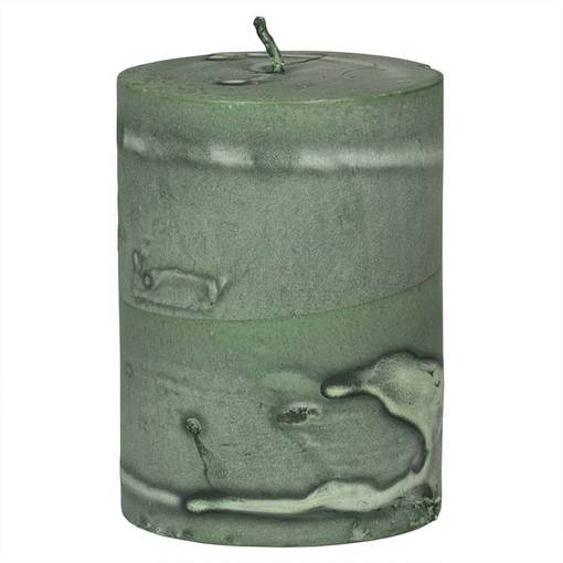 Tervakynttilä 7x10 cm, vihreä - Tervakynttilät - 1200717 - 1