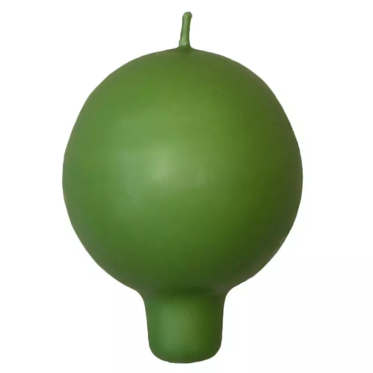 Jalallinen pallokynttilä, sammal, 2 kpl/pkt - Pallokynttilät - 1402017 - 1