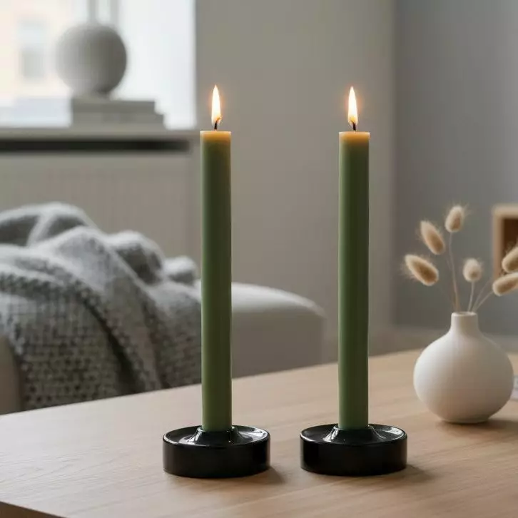 Läpivärjätty kruunuputti 34 cm, sammal - Läpivärjätyt kruunuputit - 1500817 - 1