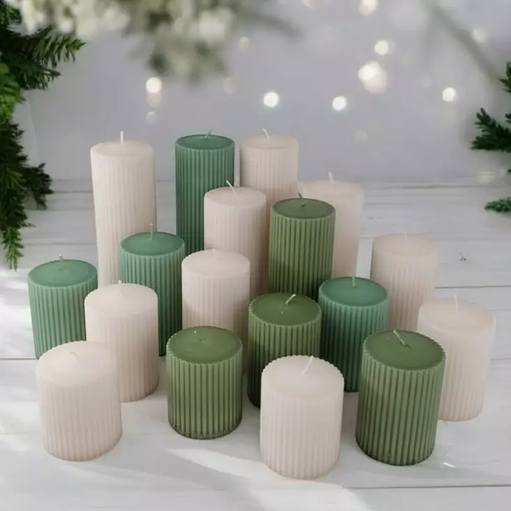 Lyhtykynttiläpakkaus, metsä - Kynttiläpaketit - 8080-023317 - 1