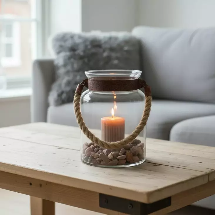 Natasja-lasilyhty, 19 cm - Lasilyhdyt ja hurrikaanit - 396097 - 1