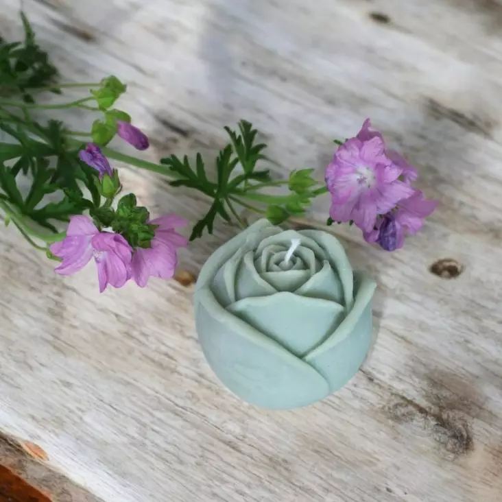 Oliva oliivivaha ruusu, vihreä - Oliva-oliivikynttilät - 2706017 - 1