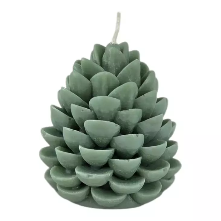 Soijavaha käpykynttilä, vihreä - Soijavahakynttilät - 2809017 - 1