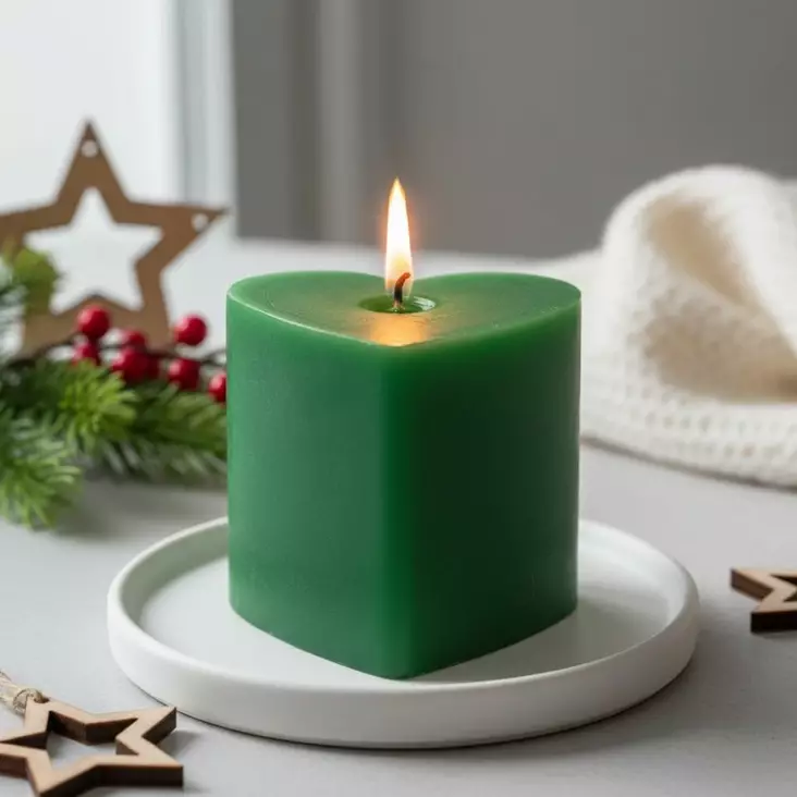 Sydänkynttilä, havu - Sydänkynttilät - 1410837 - 1