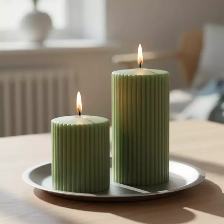 Vekkikynttilä, sammal - Vekkikynttilät - 14603V-17 - 1