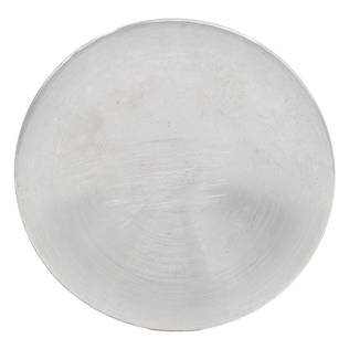 Alumiininen pyöreä alunen14 cm, metalli - Metalliset kynttilänaluset - 409268 - 1