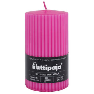 Vekkikynttilä 7x12, pinkki - Vekkikynttilät - 14604V-38 - 1