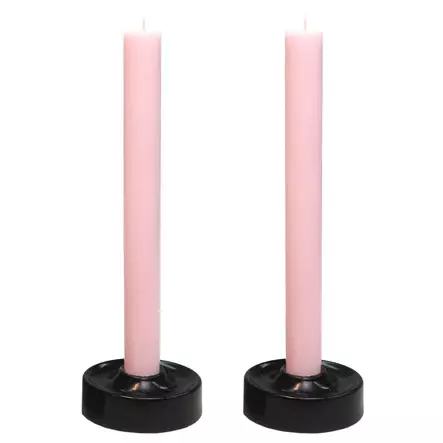 Läpivärjätty kruunuputti 34 cm, vaaleanpunainen - Läpivärjätyt kruunuputit - 1500808 - 2