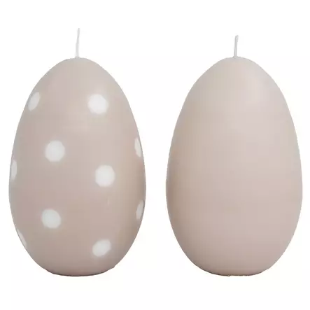 Munakynttilä, puuteri - Pääsiäiskynttilät - 14017P28 - 1