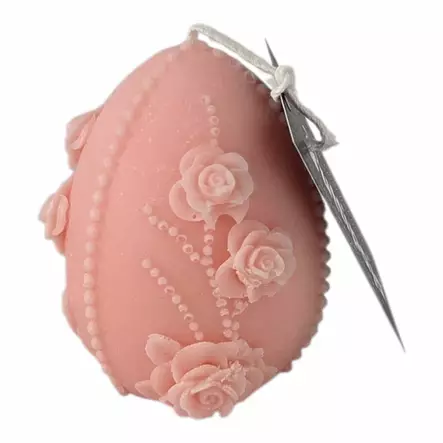 Munakynttilä, soijavaha, vaaleanpunainen - Soijavahakynttilät - 281401708 - 2