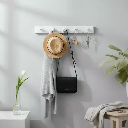 Naulakko, valkoinen - Naulakot - 388458 - 1