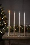 Dip dye Adventti -antiikkikynttiläpakkaus, shampanja, 4kpl/pkt - Adventtikynttilät - 19010-ad-28 - 7