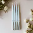 Dip dye Adventti -antiikkikynttiläpakkaus, shampanja, 4kpl/pkt - Adventtikynttilät - 19010-ad-28 - 6