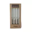 Dip dye Adventti -kruunukynttiläpakkaus, shampanja, 4kpl/pkt - Adventtikynttilät - 19013-ad-28 - 2