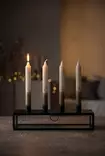 Dip dye Adventti -kruunukynttiläpakkaus, shampanja, 4kpl/pkt - Adventtikynttilät - 19013-ad-28 - 5