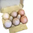 Munakynttilät, 6 kpl, Puuterilajitelma - Pääsiäiskynttilät - 14016MR-6-28 - 2