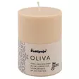 Oliva-kynttilä, beige 7x10 cm - Oliva-oliivikynttilät - 2710488 - 1