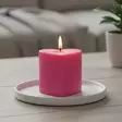 Sydänkynttilä, pinkki - Sydänkynttilät - 1410838 - 1