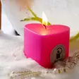 Sydänkynttilä, pinkki - Sydänkynttilät - 1410838 - 4