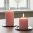 Vekkikynttilä, vaaleanpunainen - Vekkikynttilät - 14603V-08 - 1