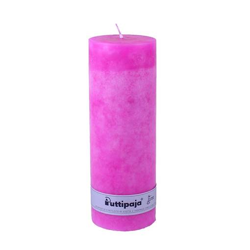 Läpivärj. PK 7x20cm, pinkki - Yksiväriset pöytäkynttilät - 1570638 - 10