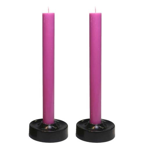 Läpivärjätty kruunuputti 34 cm, pinkki - Läpivärjätyt kruunuputit - 1500838 - 1