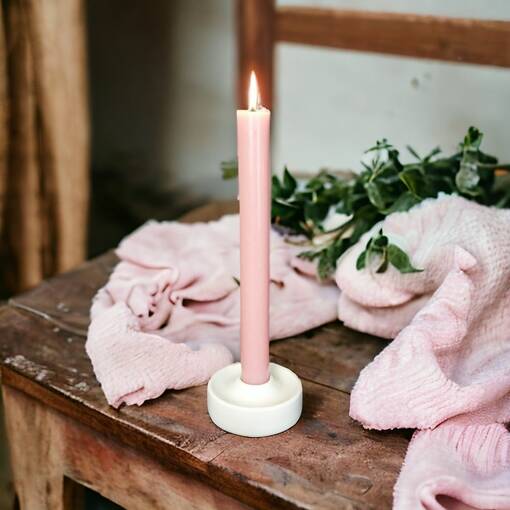 Läpivärjätty kruunuputti 34 cm, vaaleanpunainen - Läpivärjätyt kruunuputit - 1500808 - 1