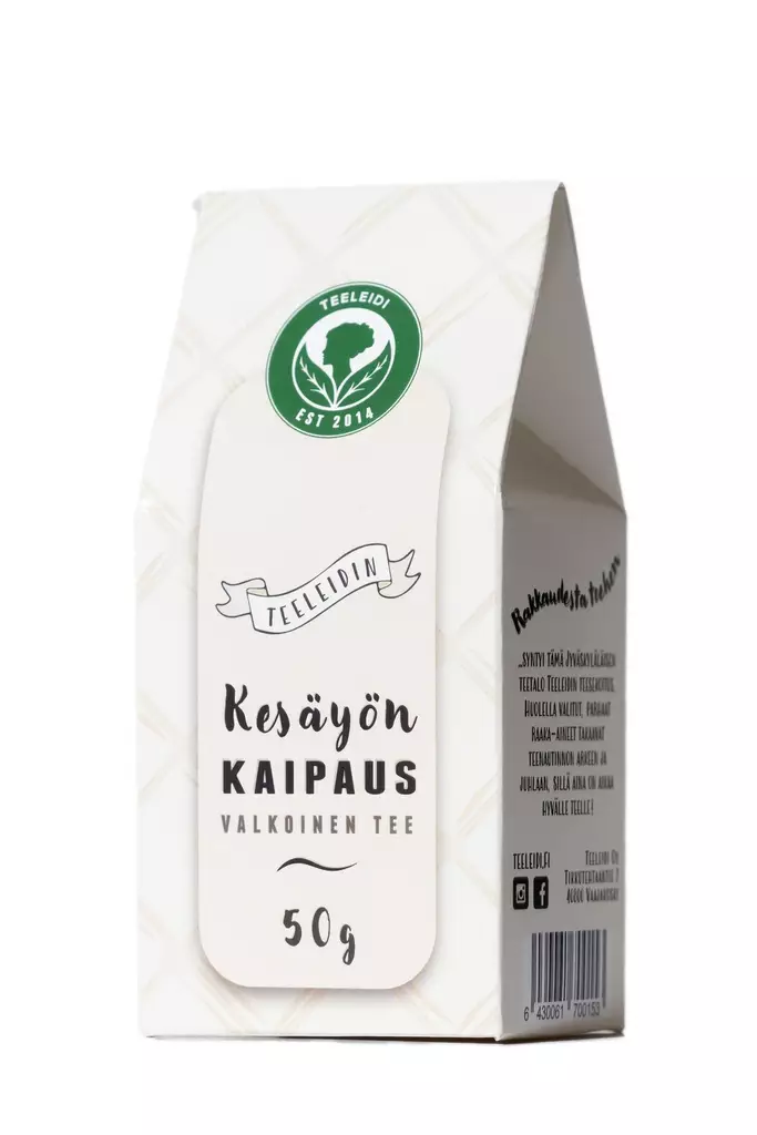 Kesäyön kaipaus – Teeleidin valkoinen tee - Teet, kahvit, makeiset - 1918 - 1