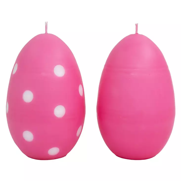Munakynttilä, pinkki - Pääsiäiskynttilät - 14017P38 - 1