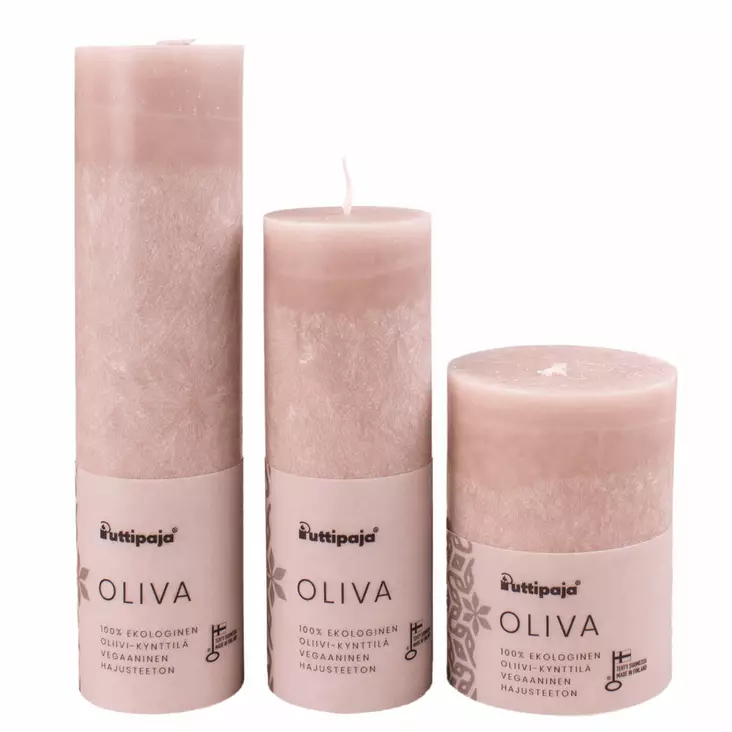 OLIVA-kynttilä, puuteri - Oliva-oliivikynttilät - 2110428 - 1
