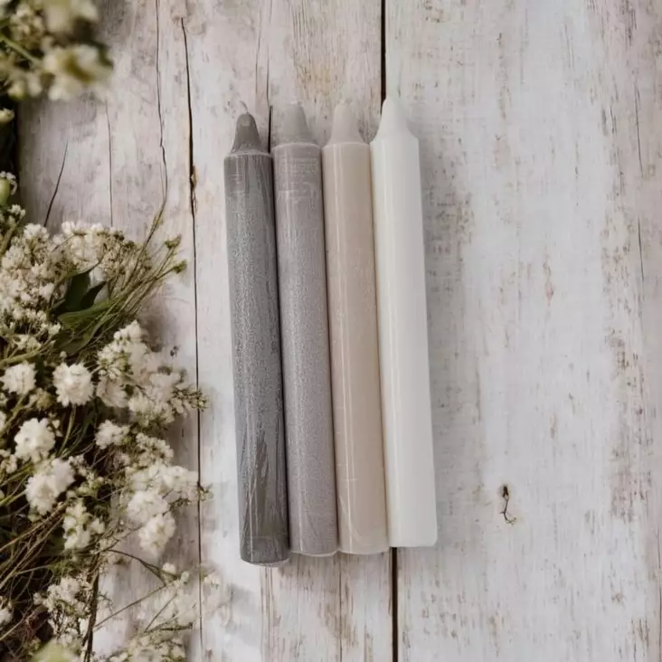 Olivakruunupaketti 4kpl/pkt, koti-lajitelma - Läpivärjätyt kruunut - 21113-4-28 - 1