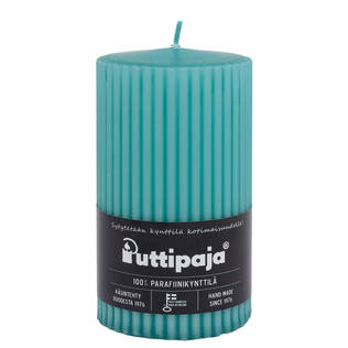 Vekkikynttilä 7x12, turkoosi - Vekkikynttilät - 14604V-19 - 1