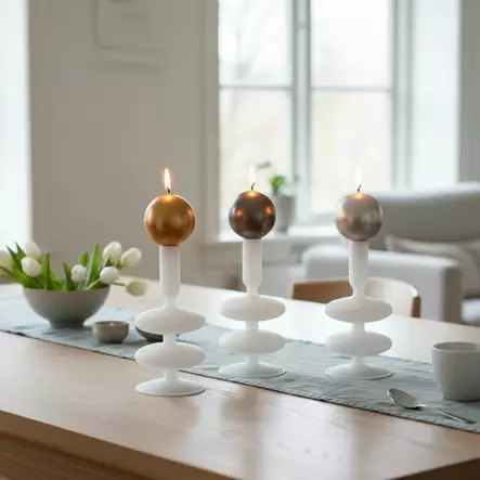 Fabia kynttilänjalka 16,5 cm - Kynttilänjalat kruunukynttilöille - 409027-1117319 - 1