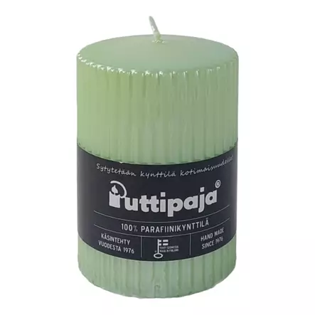 Helmiäishohto vekkikynttilä, 10 cm, lehmus - Metallihohtokynttilät - 19605V09 - 1