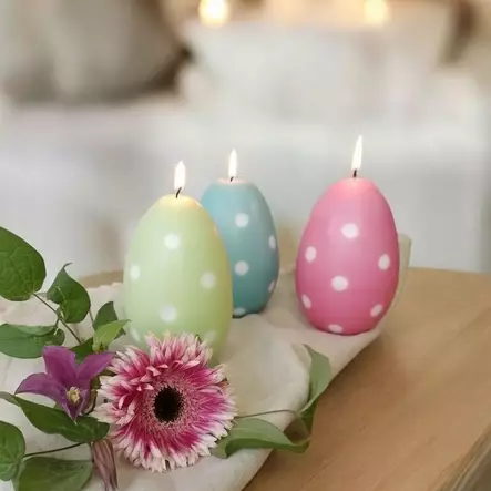 Munakynttilä, lehmus - Pääsiäiskynttilät - 14017P09 - 2