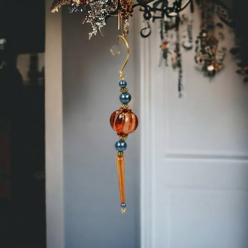 Akryylihelmi koriste - Kynttilämansetit ja -korut - 605269 - 1