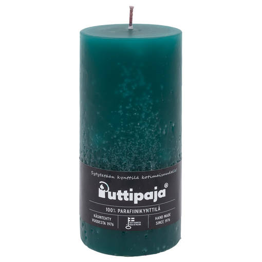 Läpivärj. PK 7x15cm, petrooli - Yksiväriset pöytäkynttilät - 1570539 - 1