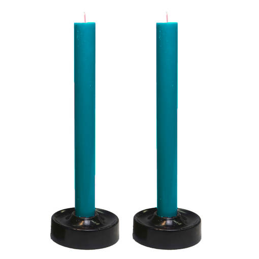 Läpivärjätty kruunuputti 34 cm, petrooli - Läpivärjätyt kruunuputit - 1500839 - 1