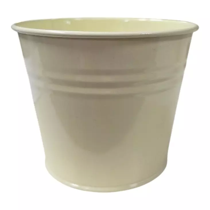 Pieni peltiruukku, vaaleankeltainen - Sisustus - 517489 - 1