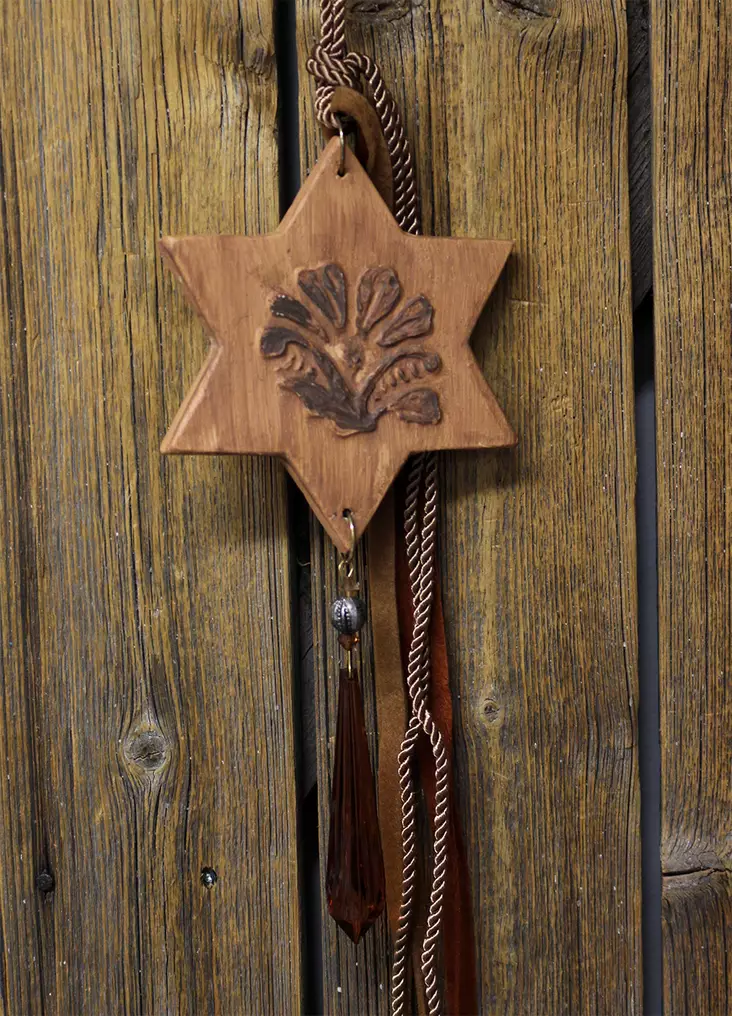 Tähtikoriste, ruskea - Joulukoristeet - 546319 - 1