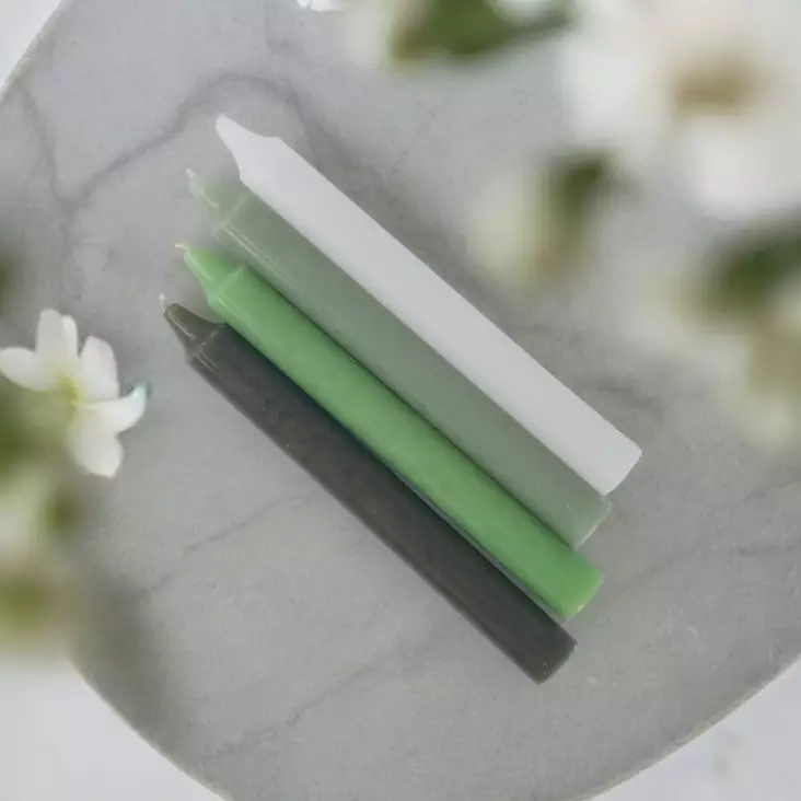 Kruunukynttiläpakkaus Kielo - Läpivärjätyt kruunut - 15013-4-09 - 1